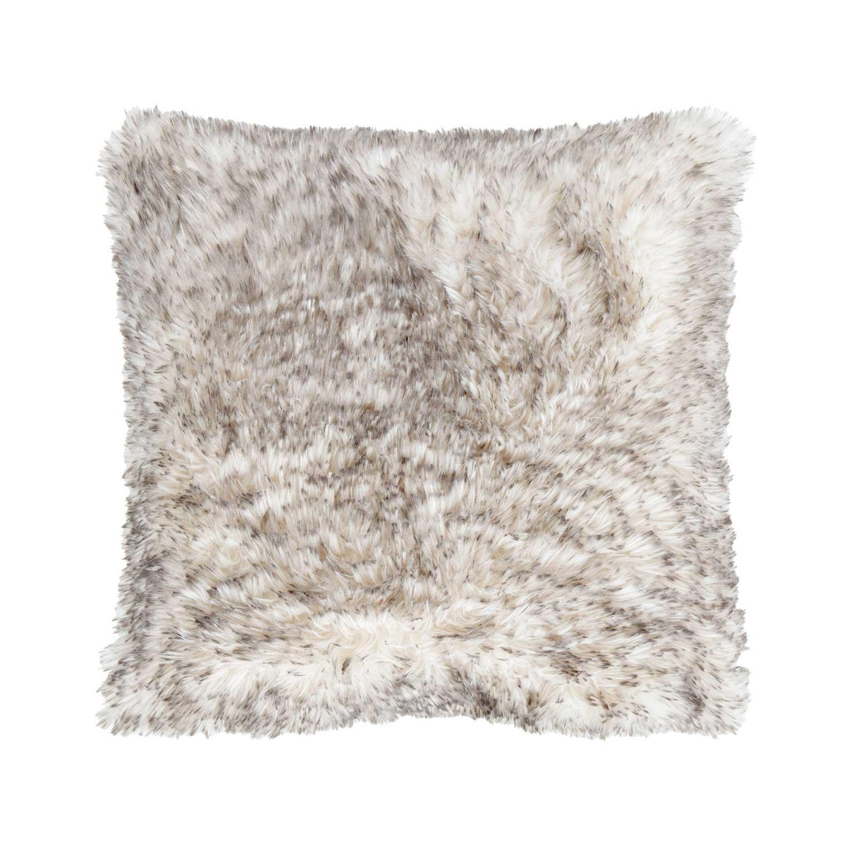 Arctic Fox Faux Fur Cushion