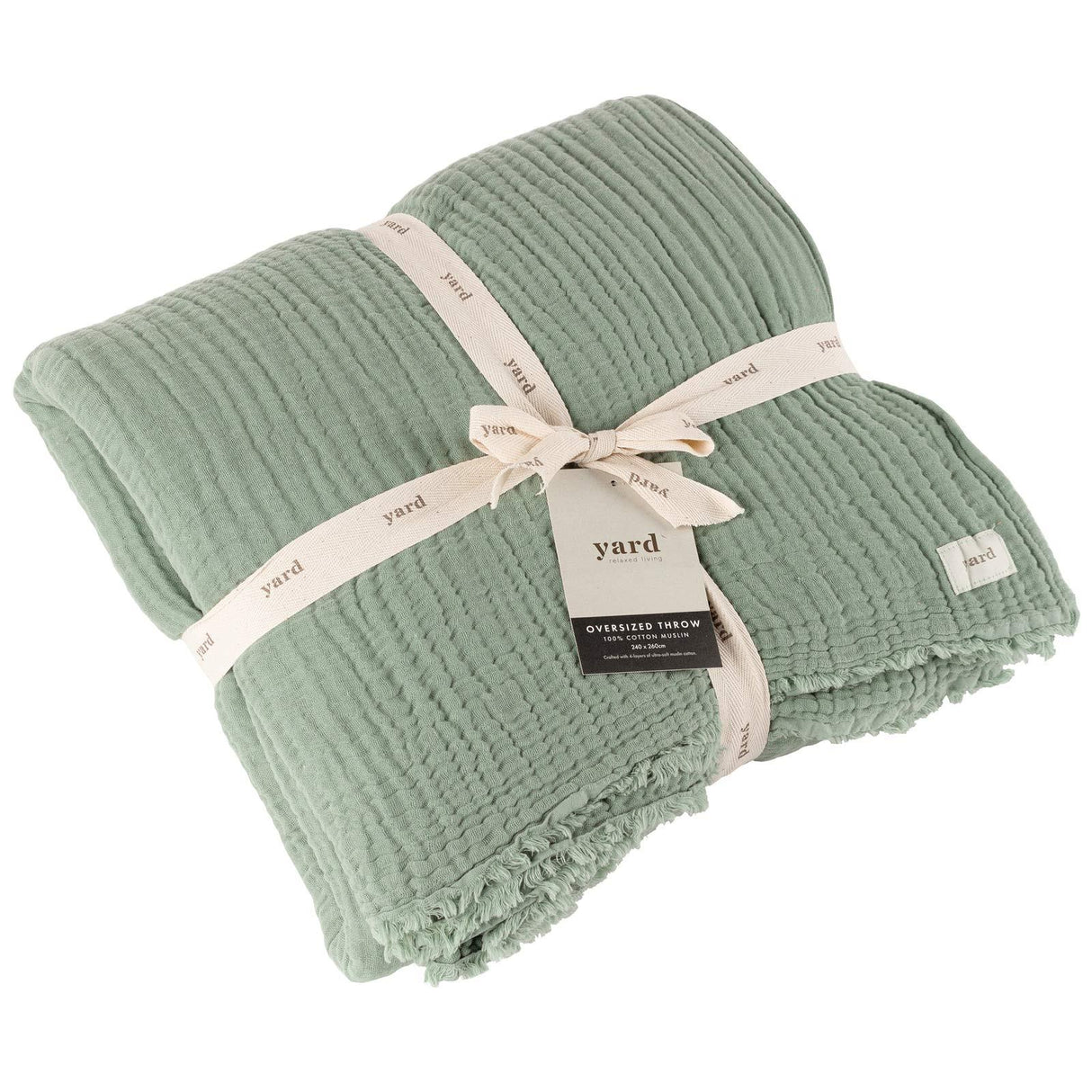 Lark Muslin Cotton Throw Blanket