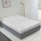 Lyla Microfibre White Fitted Sheet