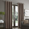 Faux Suede Eyelet Curtains