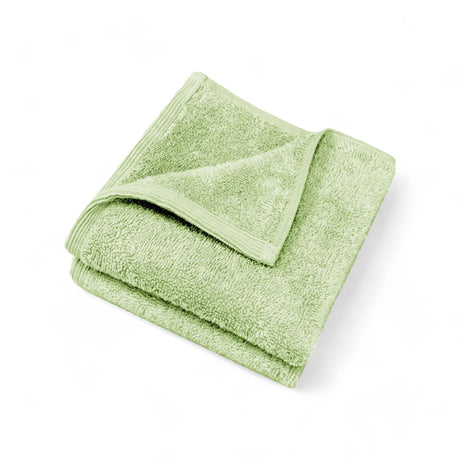 Luxury Marlborough Bamboo Face Cloth 2 Pack Green