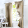 Dijon Blackout Tape Top Pencil Pleat Curtains