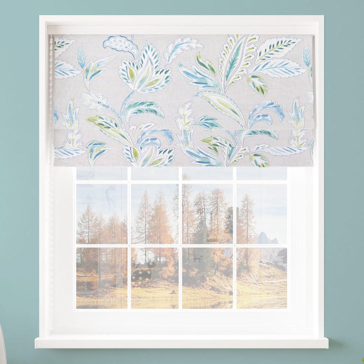 Cordoba Summer Made To Measure Roman Blind