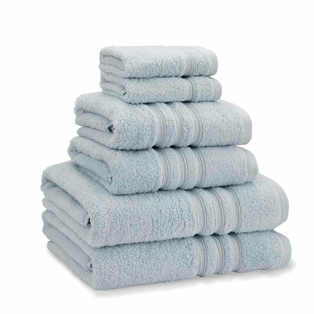 Zero Twist 6 Piece Towel Bale Duck Egg