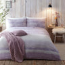 Anson Stripe Flannelette Brushed Cotton Duvet Cover Set