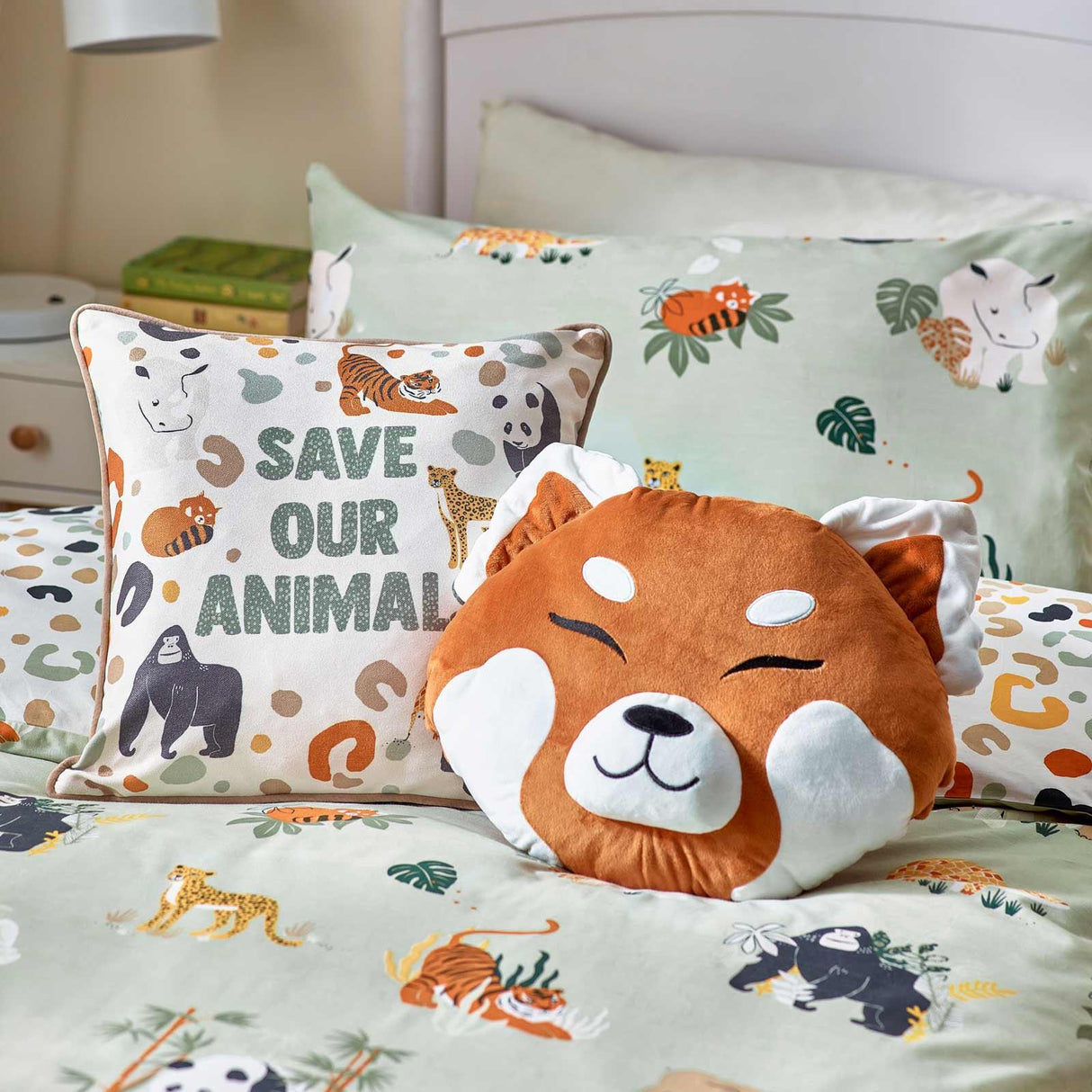 Wildlife Save our Animals Cushion