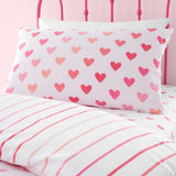 Hearts & Stripes Duvet Cover Set Twin Pack