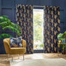 Galapagos Jacquard Eyelet Curtains