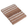 Jour Woven Fringed Throw Blanket 130cm x 180cm