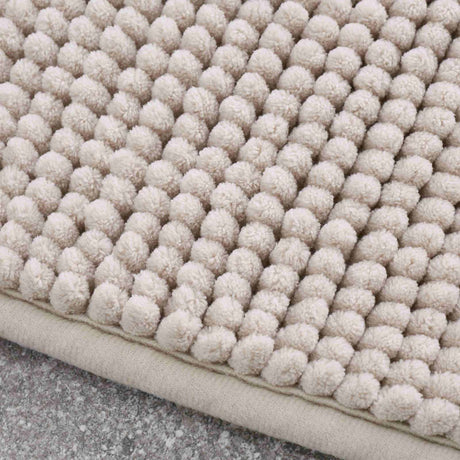 Bobble Bath Mat Natural Bath Mat Catherine Lansfield   