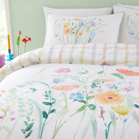 Gardenia Cotton Duvet Cover Set