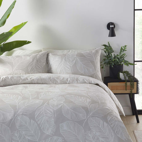 Matteo Natural Duvet Cover Set