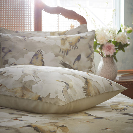 Flyway Exotic Natural Piped Pillowcase Pair