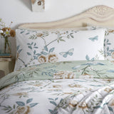 Amelle Green Duvet Cover Set