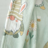 Spring Gonks Fleece Throw