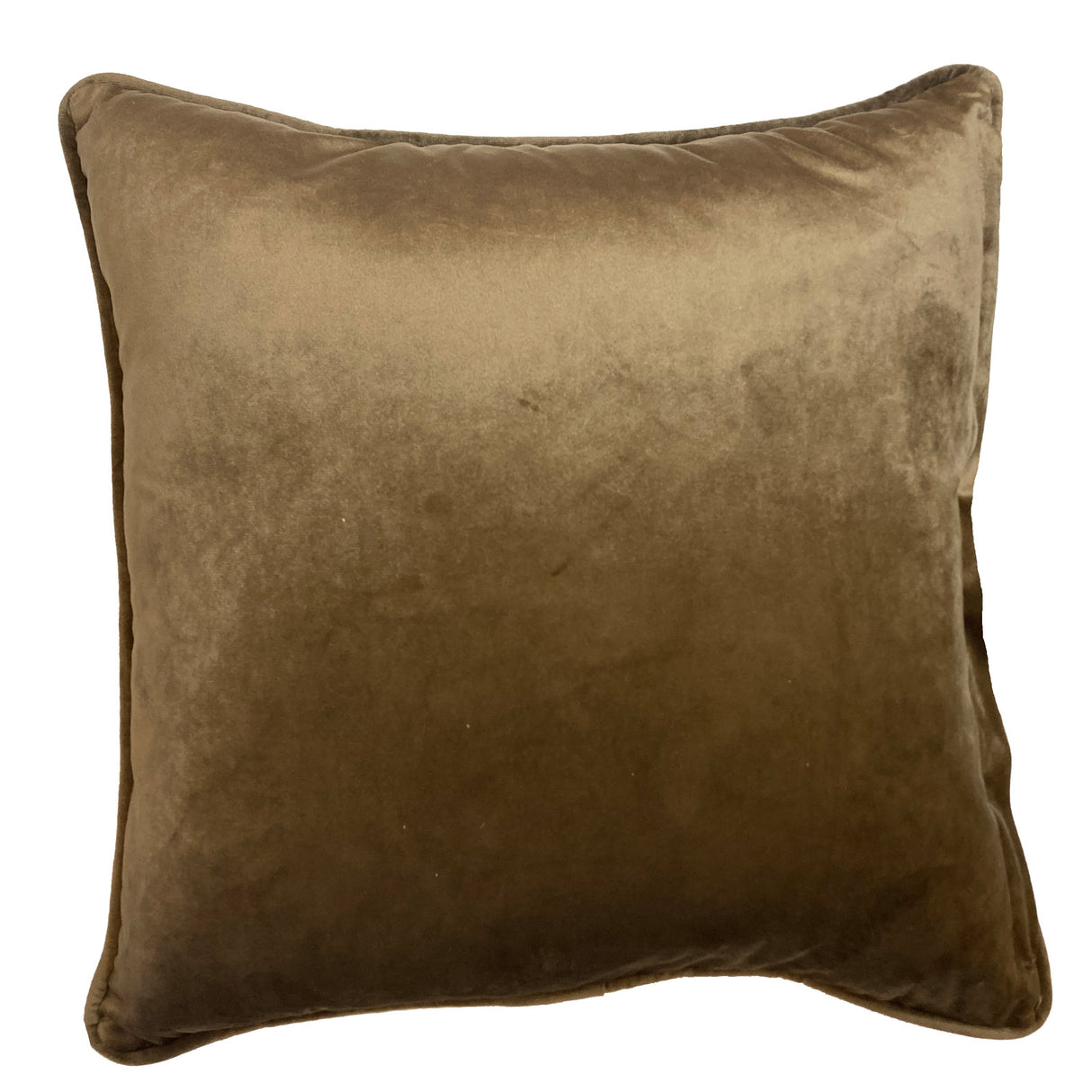 Piped Velvet Cushion Cover Collection 17" x 17" (43cm x 43cm)