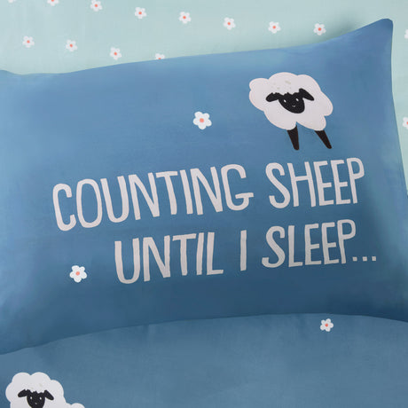 So Soft Counting Sheep Duvet Cover Set Blue