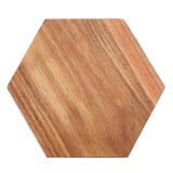 Black Edge Hexagon Chopping Board