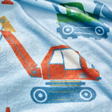 Digger Dreams Fleece Throw