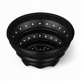 Black Slicone Colander + Steamer