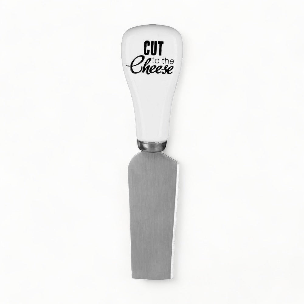 Pun & Games Set of 4 Cheese Knives