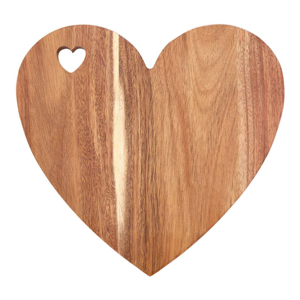 Pink Edge Heart Chopping Board