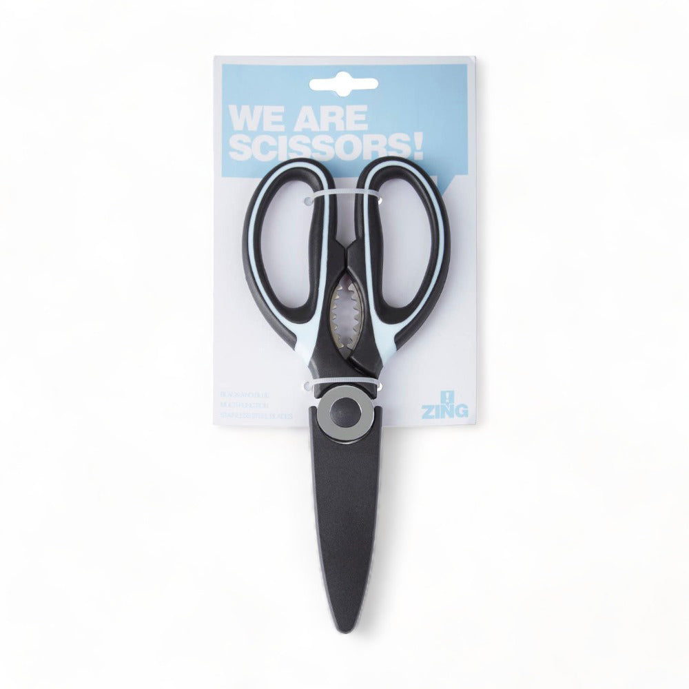 Zing! Pastel Blue Kitchen Scissors