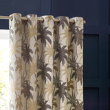 Galapagos Jacquard Eyelet Curtains