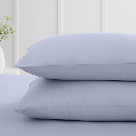 200TC Cotton Percale Pillowcases Lavender