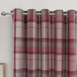 Warrington Blackout Eyelet Curtains Red