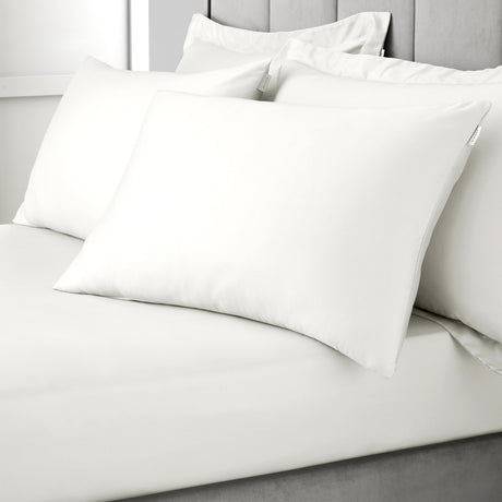 400TC Cotton Sateen Pillowcases Cream