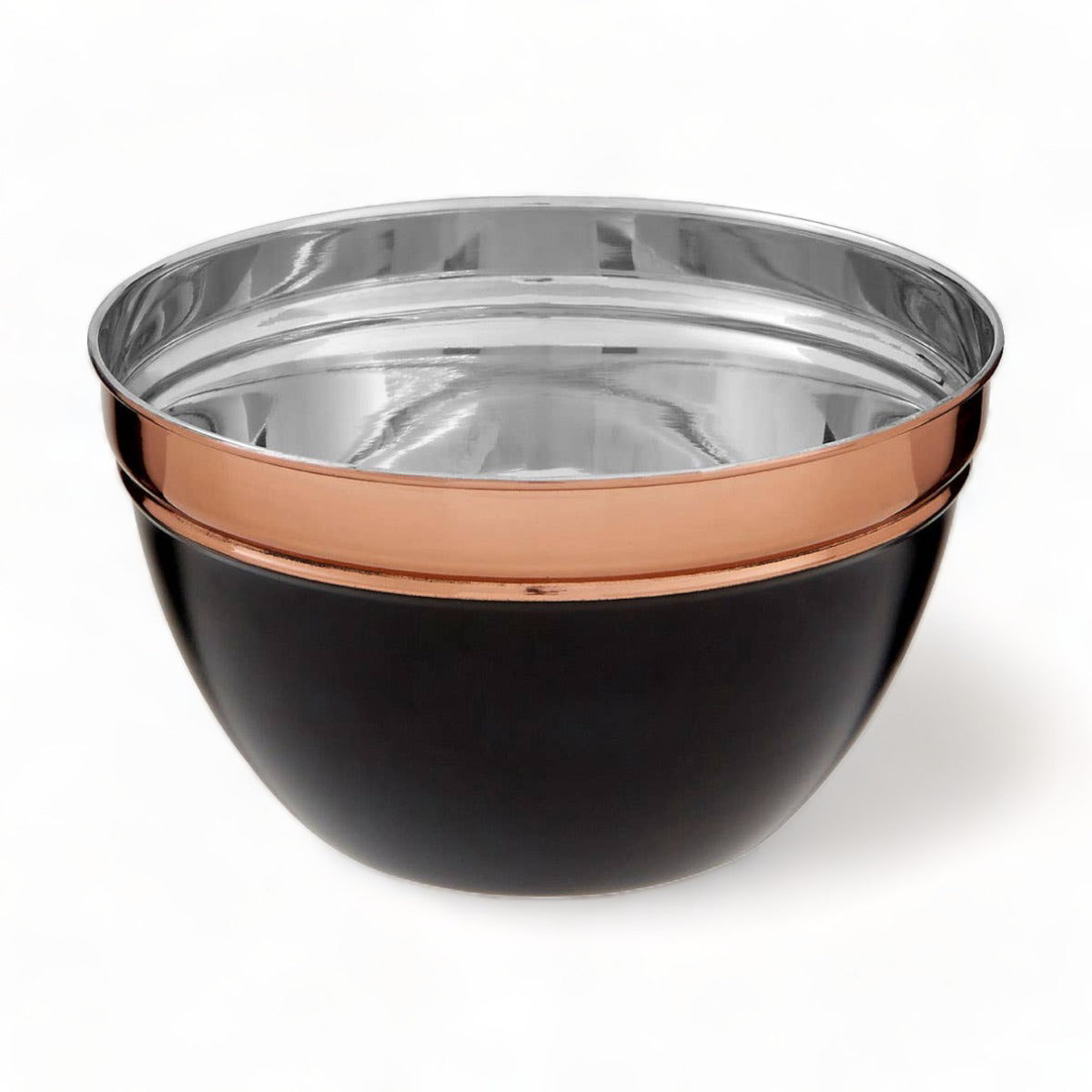 Charcoal + Copper Small Mixing Bowl