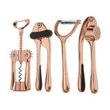 Rose Gold 5 Piece Kitchen Gadget Set