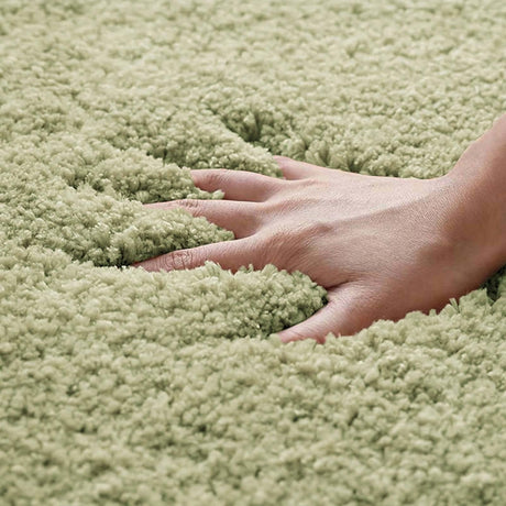 Luxury Microfibre Bath Mat Fern Green Bath Mat Allure   