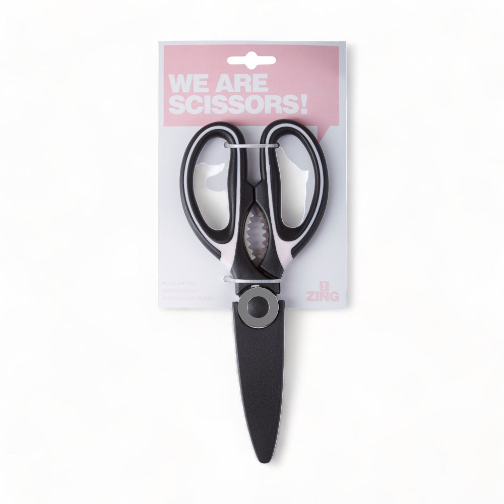 Zing! Pastel Pink Kitchen Scissors