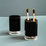 Ando Black Toothbrush Holder