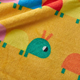 Curious Caterpillar Fleece Throw