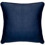 Montreal Velour Cushion Cover Navy