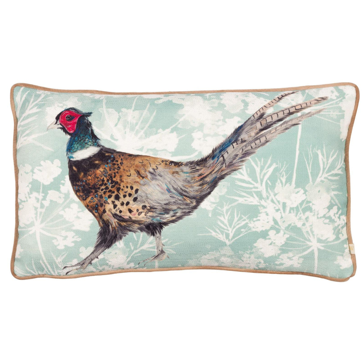 Manor Pheasant Watercolour Cushion Cover 12" x 20"