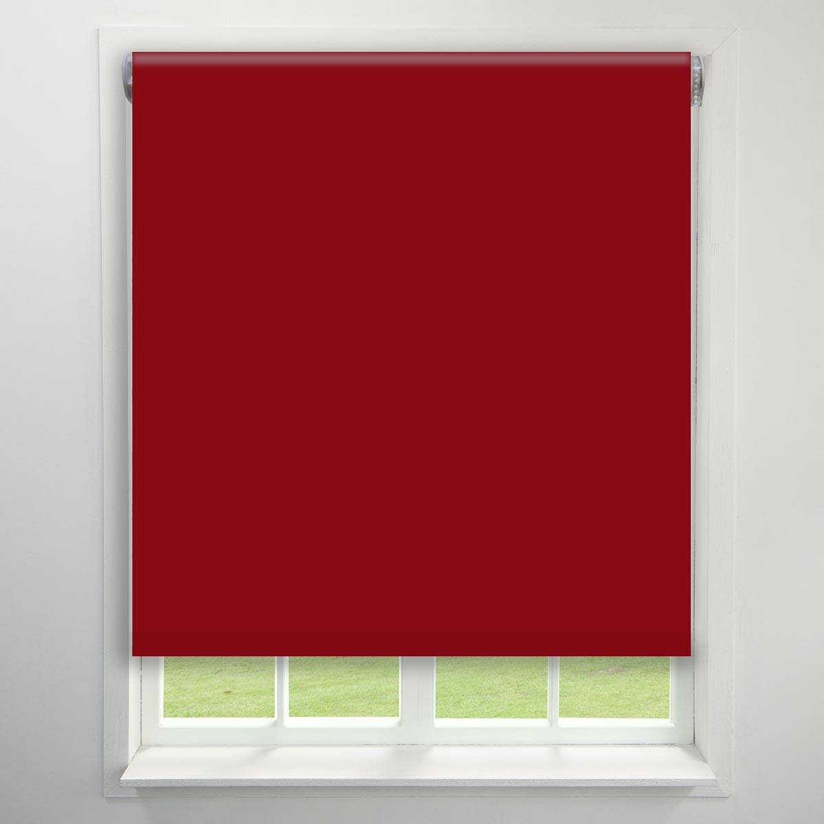 Luna Made to Measure Roller Blind (Blackout) Red