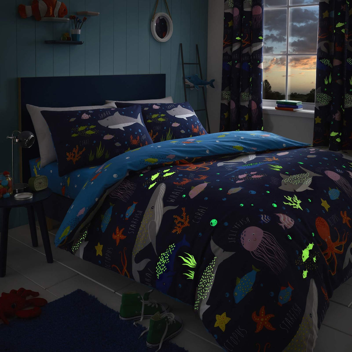 Sea Life Kids Duvet Cover Set