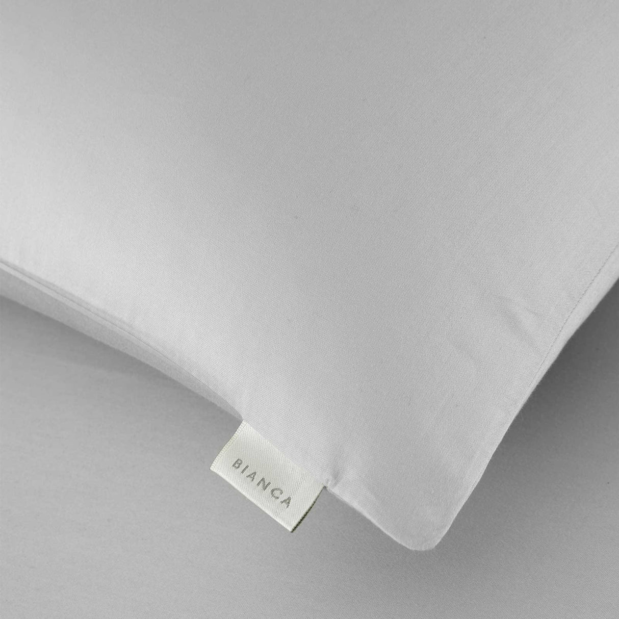 400TC Cotton Sateen Pillowcases Dove Grey