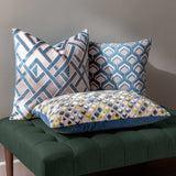 Ledbury Velvet Jacquard Cushion Cover 18" x 18" (45cm x 45cm)