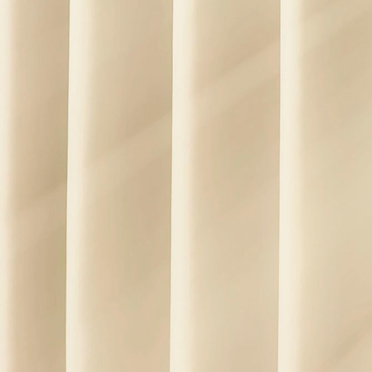 100% Blackout Eyelet Curtains Cream