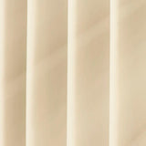 100% Blackout Eyelet Curtains Cream