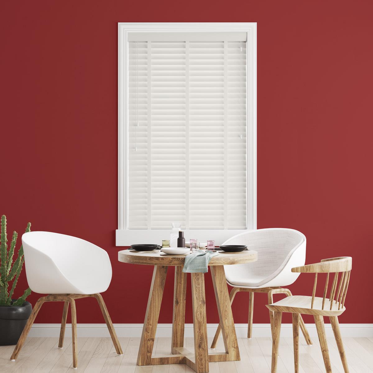 Sunwood Wood Polar Made to Measure Venetian Blind with Chalk Tapes