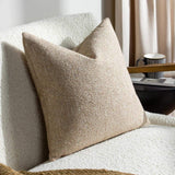 Tiona Cushion Cover Toffee + Nougat