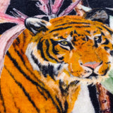 Midnight Jungle Tiger Cushion Cover