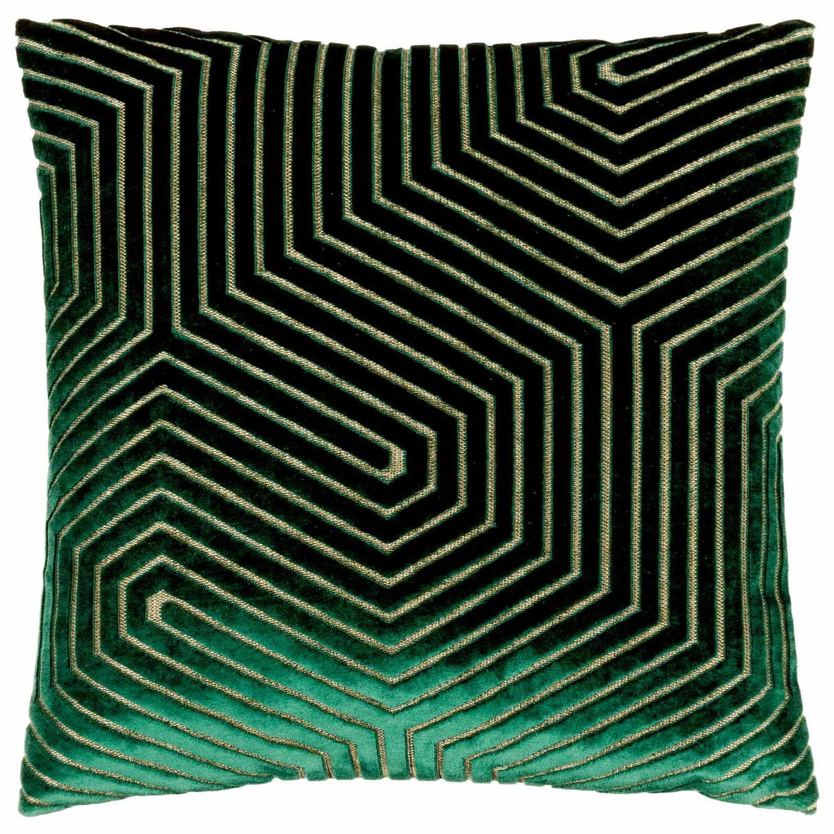 Evoke Cut Velvet Cushion Cover 18" x 18" (45cm x 45cm)