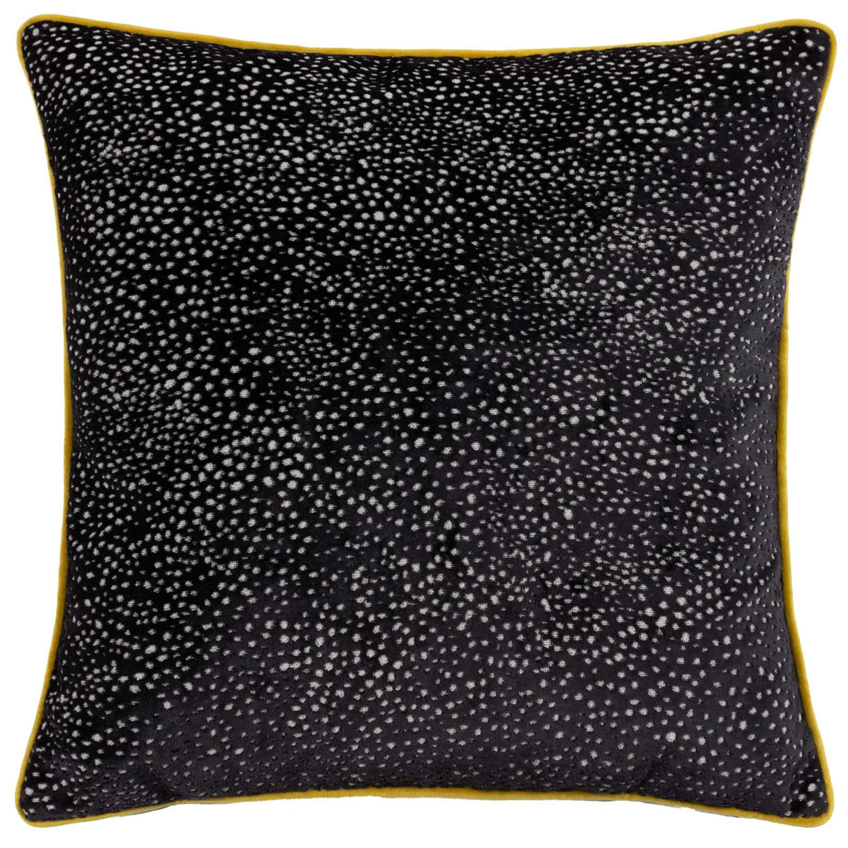 Estelle Spotted Cut Velvet Cushion Cover 18" x 18" (45cm x 45cm)